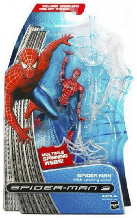 Spider Man 3 Spider Man 3 Spider Man Action Figure With Spinning Webs