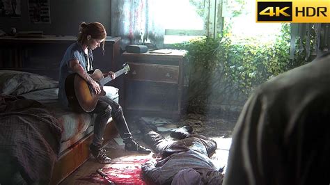 The Last Of Us Joel Death Scene 2023 4k Hdr 60fps Youtube