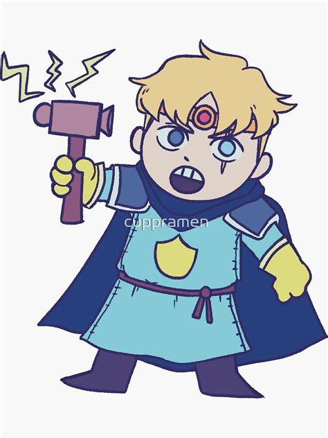 Merciful Paladin Butters Sticker Sticker For Sale By Cuppramen