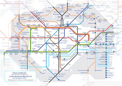 London Tube Map Zones