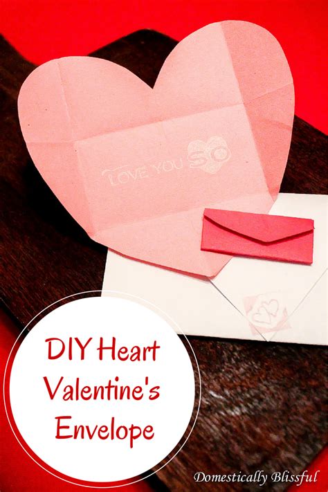 DIY Heart Valentine's Envelopes! - Lou Lou Girls