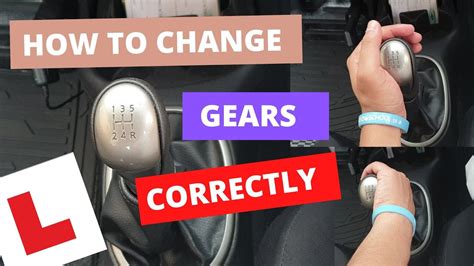 How To Change Gears In A Manual Car Correct Way For Your Exam Youtube