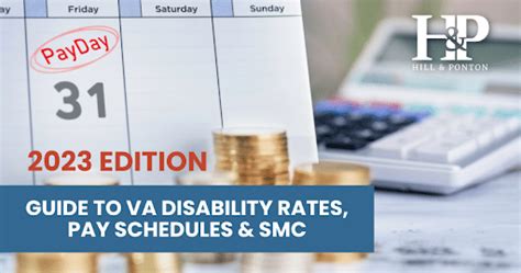 A 2023 Guide To Va Disability Rates And Pay Schedules Hill And Ponton Pa