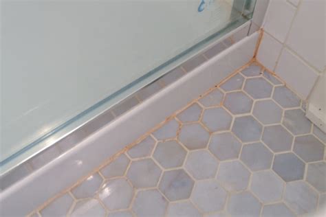 How To Get Orange Stains Out Of Bathroom Tile Grout The Cards We Drew