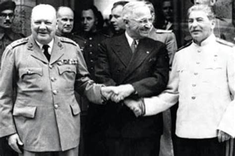 Truman Meets Stalin July 17 1945 Politico