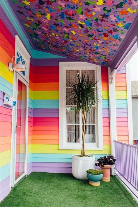 Pin By Ronica On Colourpalooza In 2020 Rainbow House