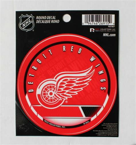 Detroit Red Wings Nhl Vinyl Decal Car Window Sticker For Sale Online Ebay