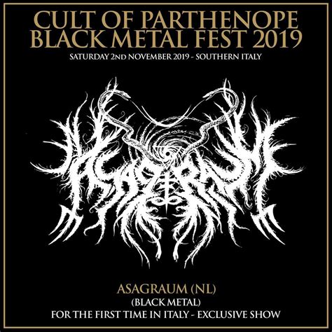 Cult Of Parthenope Black Metal Fest 2019 Confermate Le Asagraum