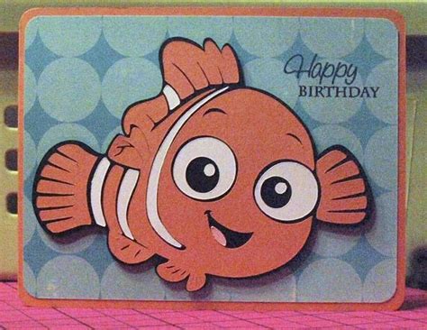 Finding Nemo Cards Happy Birthday Nemo Card By Thescrapmaster Cards And Paper Crafts At