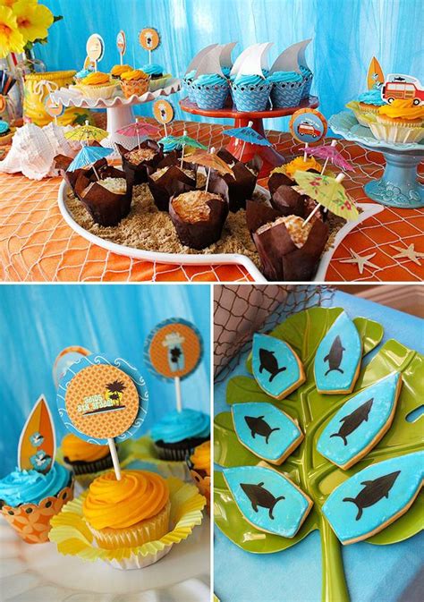 Cheers To Summer Surfer Style Kids Pool Party Ideas Pool Party