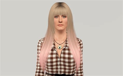Huge Scales Hairstyle Nightcrawler Retextured By Fanaskher Sims
