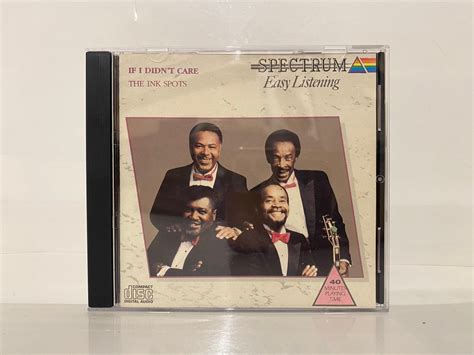 The Ink Spots Cd Collection Album If I Didnt Care Genre Funk Etsy