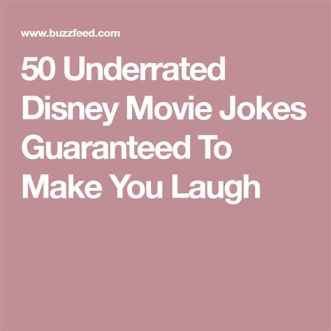 Top dad jokes curated and produced daily. 50 Underrated Disney Movie Jokes Guaranteed To Make You ...