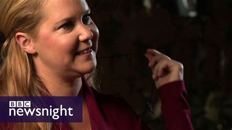 Amy Schumer Talks Sex Introversion And Trump Bbc Newsnight Youtube