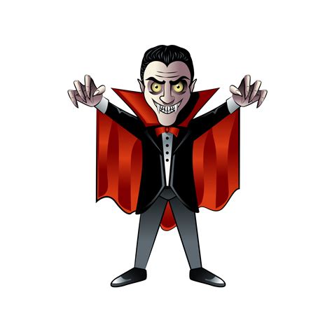 Dracula Cartoon Character Halloween Vampire 17173204 Png