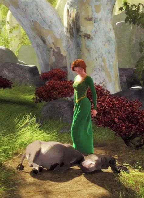 Princess Fiona And Donkey Animated Movies Disney Films Animation Film