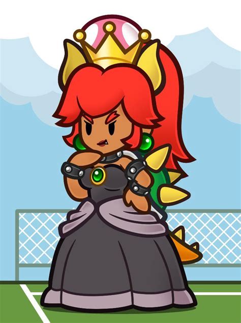 Bowsette In Paper Mario Ttyd Style Bowsette Know Your Meme