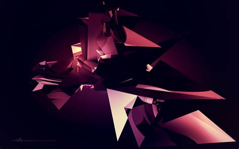 Purple Abstract Painting Hd Wallpaper Wallpaper Flare