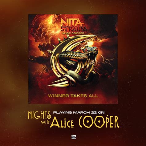 Nita Strauss Drops New Single “winner Takes All” Featuring Alice Cooper