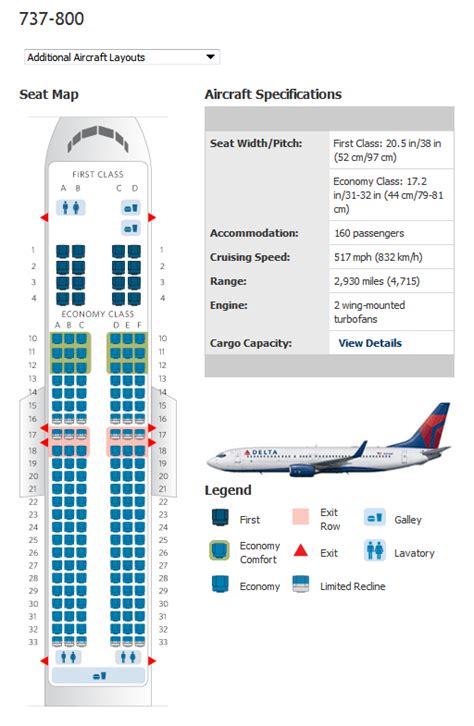 Boeing 737 900er Seating Chart Delta Elcho Table