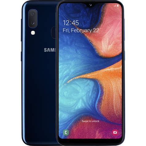 Samsung Galaxy A20e A202f Dual Sim Blue Imobilyeu