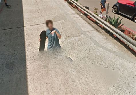 Woman Flashes Google Earth
