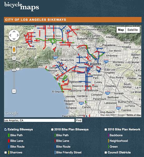 Maybe you would like to learn more about one of these? Online City of Los Angeles Bikeway Map now available ...