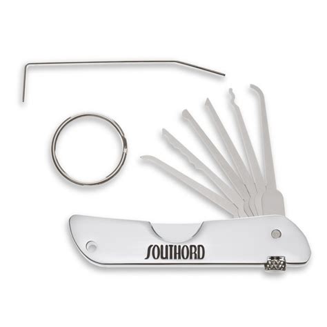 That makes it a useful skill to learn, so here's our guide to how to pick a door lock. SouthOrd Jackknife | Folding Lock Pick Set | LockPicks.com