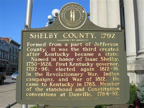 Shelby County Historic Marker With Images Ohio History
