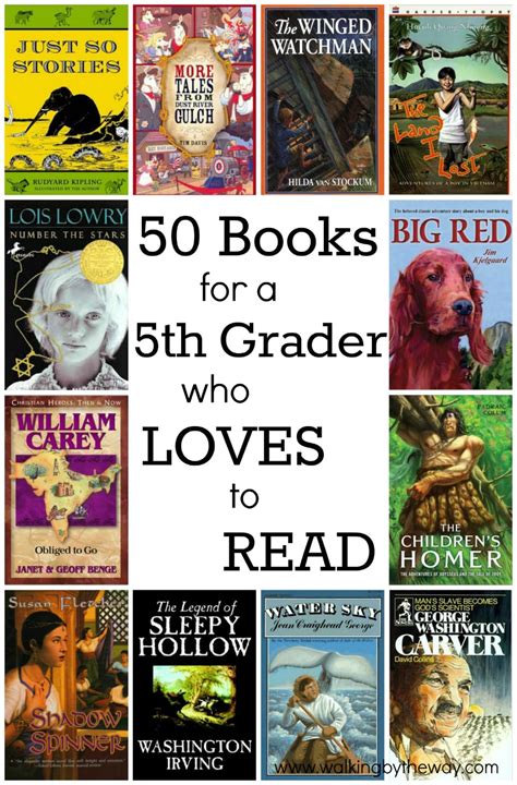 Top rated best 5th grade read alouds books. 50+ Books for a 5th Grader who Loves to Read - Walking by ...