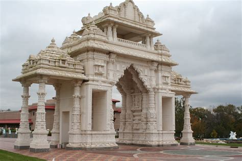 Hindu Temple A Hindu Temple In Chicago Usa Krishna Chand Kc Flickr