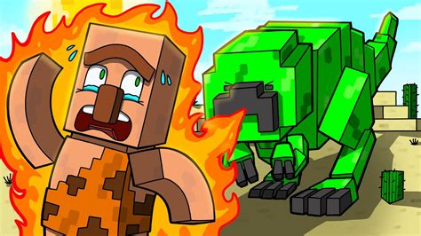 The True Story Of Minecrafts First Mob Cartoon Animation Youtube