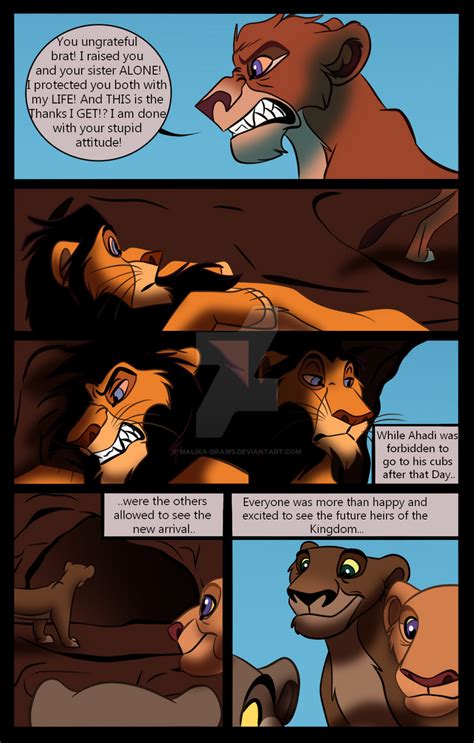 A Light In The SHADOWS Page Updated By Malika Draws On DeviantArt Lion King Art Lion