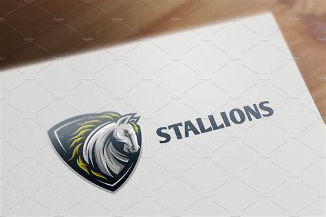 Stallions Logo Branding And Logo Templates ~ Creative Market