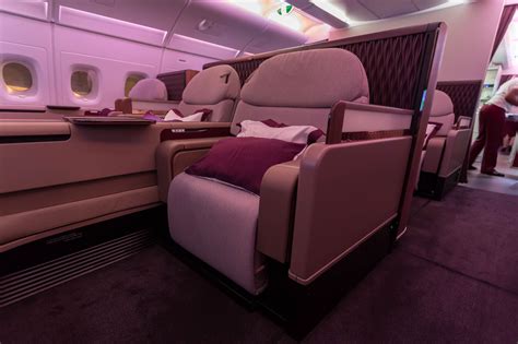 Qatar Airways A380 Business Class Best Seats Elcho Table