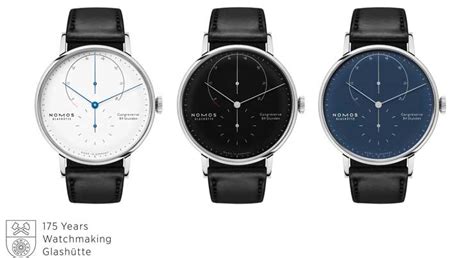 25 antwortenneuester beitrag am 5. Nomos Lambda 175 Years Watchmaking Glashütte
