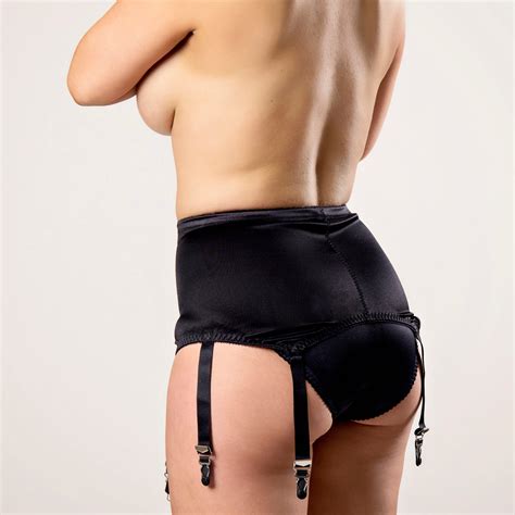 rago style 3184 six strap soft shaping garter belt body by cassie