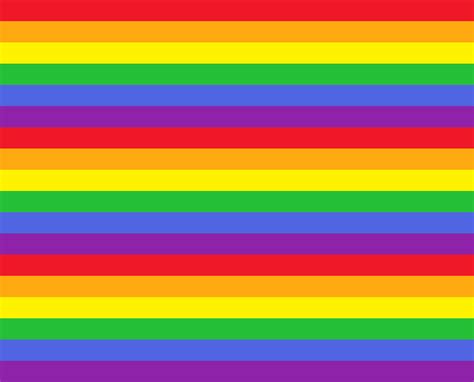 Cute Rainbow Stripes Pattern Free Clip Art