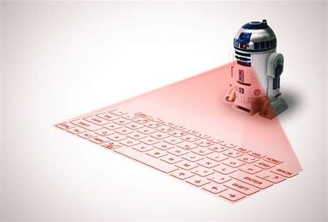 The R2 D2 Holographic Laser Keyboard Virtual Keyboard Laser Keyboard
