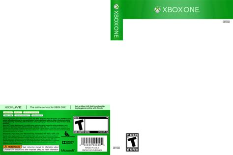 Xbox One Template