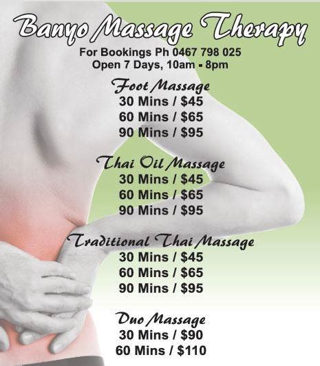 Banyo Massage Therapy Brisbane Qld