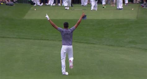 After a brief pause, he popped the ankle back into the place and continued his play. Right before his first Masters, Tony Finau rolls his ankle ...