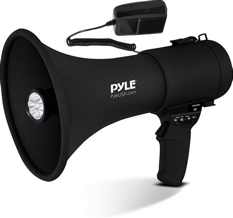 Pyle 50w Portable Megaphone Bullhorn Speaker With