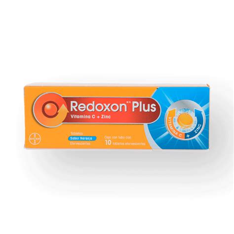 Redoxon Plus Vitamina Czinc 10tabs Farmazion