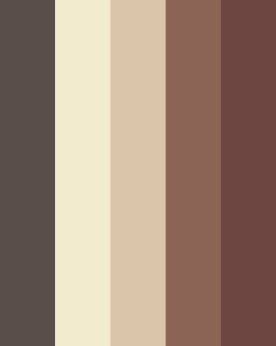 Factored Out Color Scheme Brown Flat Color Palette Color Palette Design Color Palette