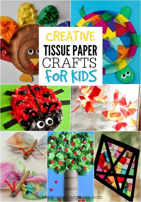 Tissue Paper Crafts For Kids 20 Fun Tissue Crafts That Kids Can Make