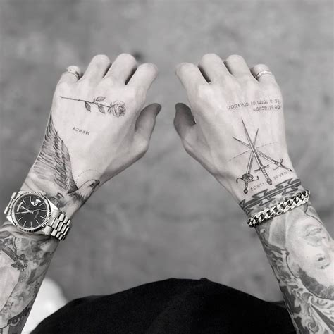 Cool Hand Tattoo Hand Tattoos For Guys Hand Tattoos Sleeve Tattoos