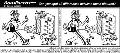 Printable Spot The Difference For Elderly