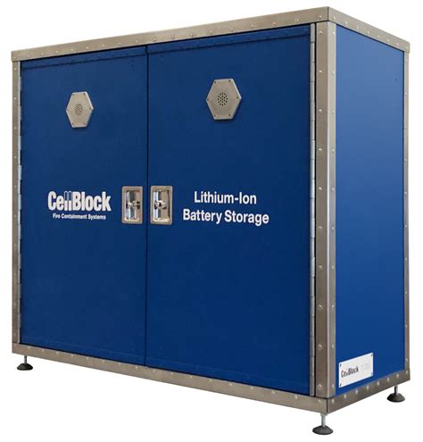 CellBlock Battery Storage Cabinets - Store lithium-ion batteries safely