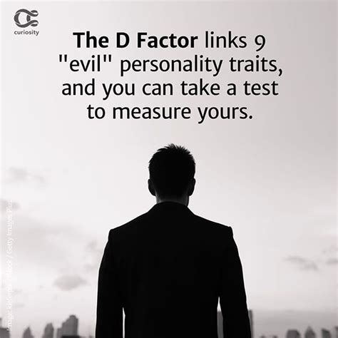 The D Factor Is Behind Your Dark Personality Traits · Click The Link